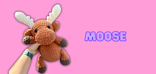 crochet moose