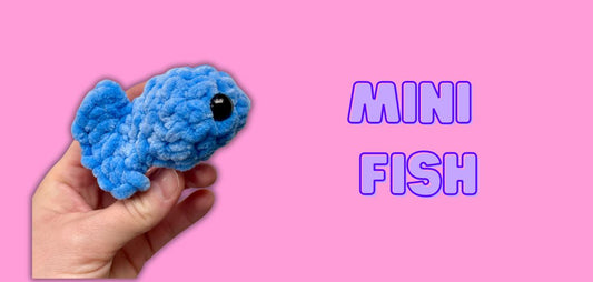 Mini Fish - Easy Crochet Pattern!
