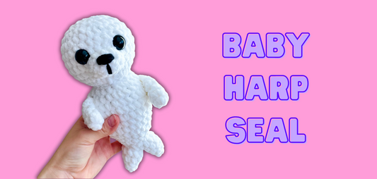 Baby Harp Seal - Easy Crochet Pattern!