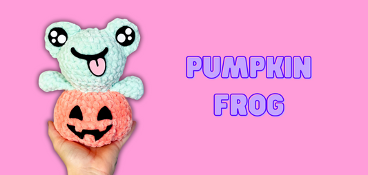 Frog in a Pumpkin - Easy and Quick Crochet Pattern