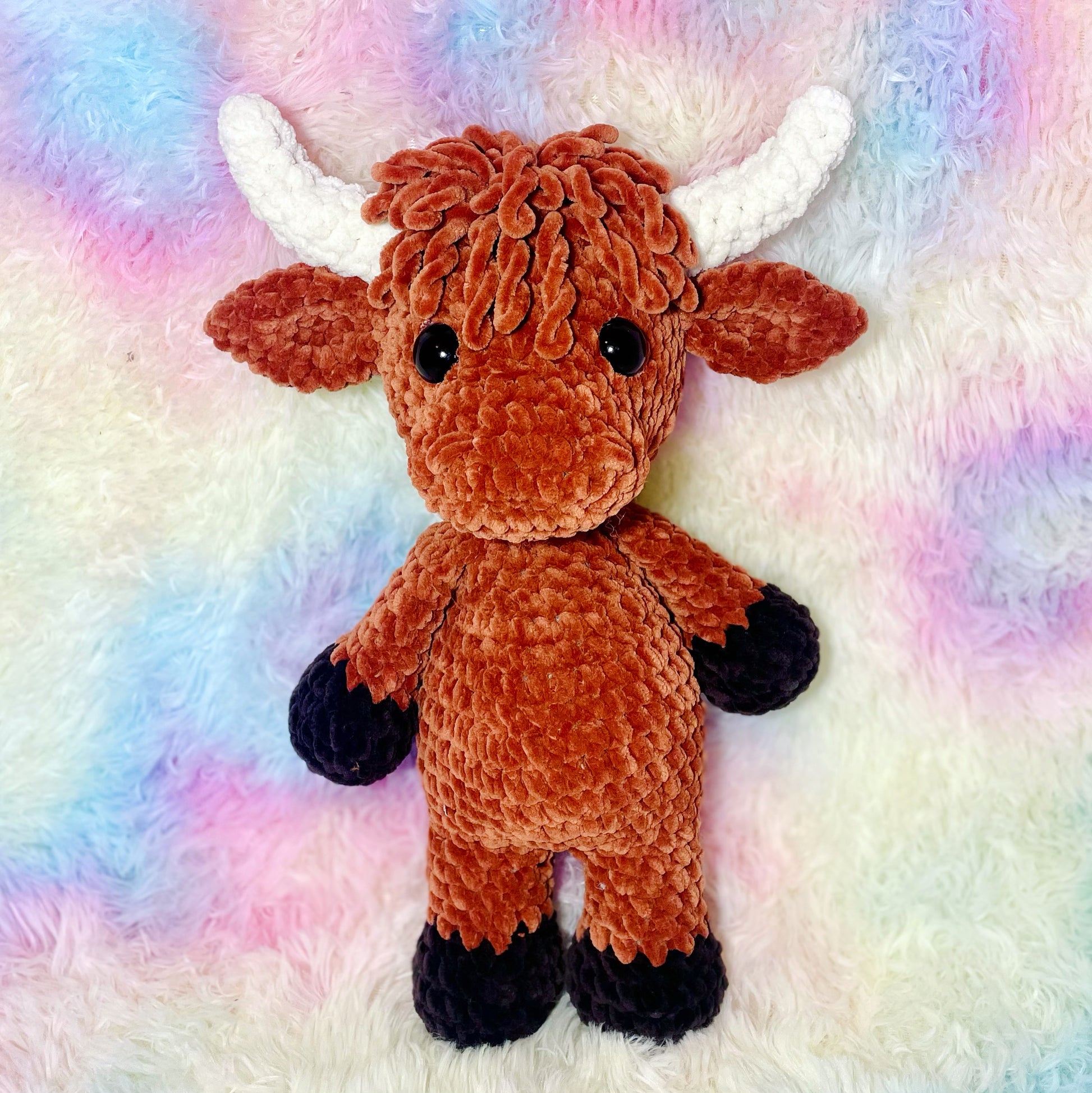  CROCHET BOX Crochet Kit for Beginners: Cow Crochet Kit