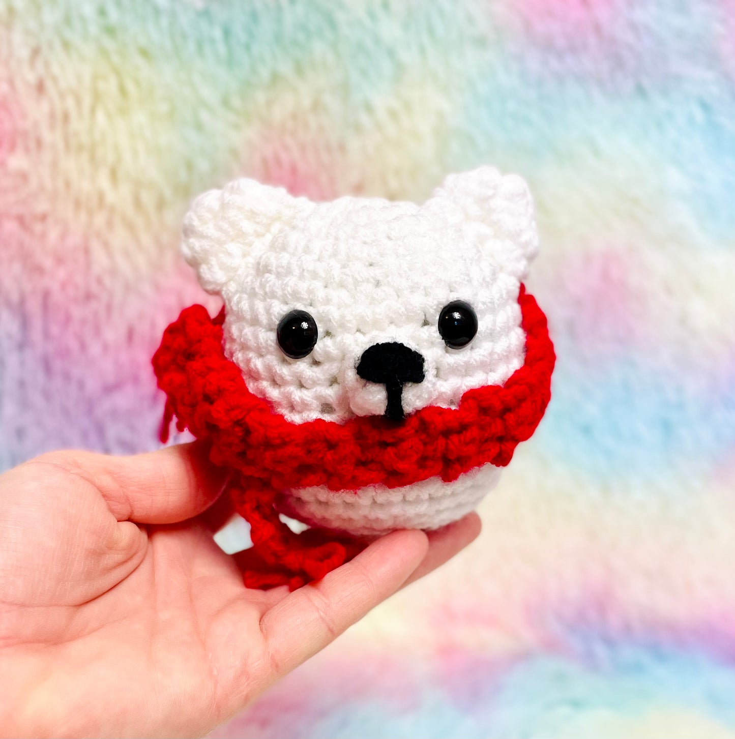 Pedro the Polar Bear Complete Crochet Kit | Beginner friendly