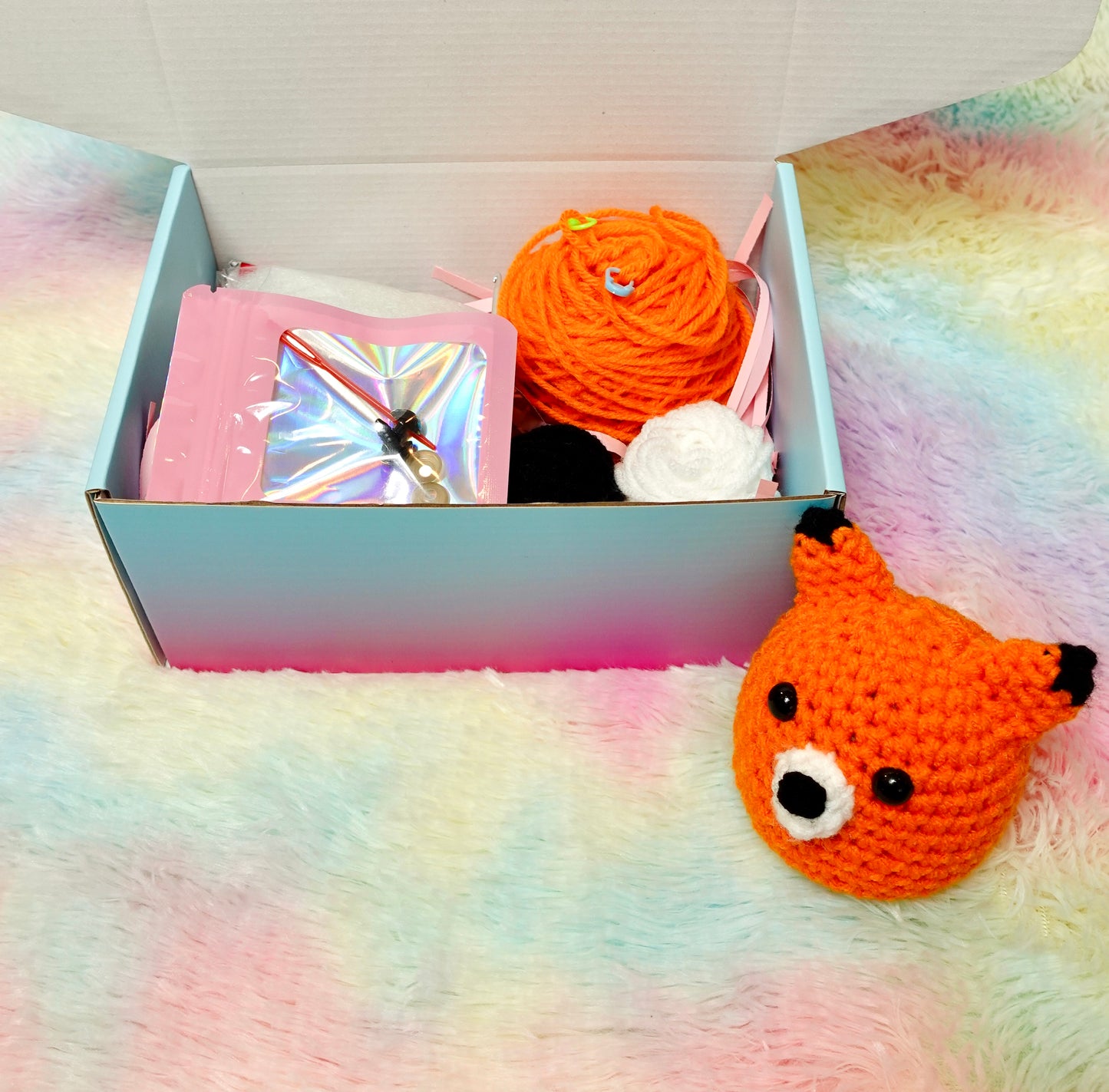 Freddie the Fox Complete Crochet Kit | Beginner friendly