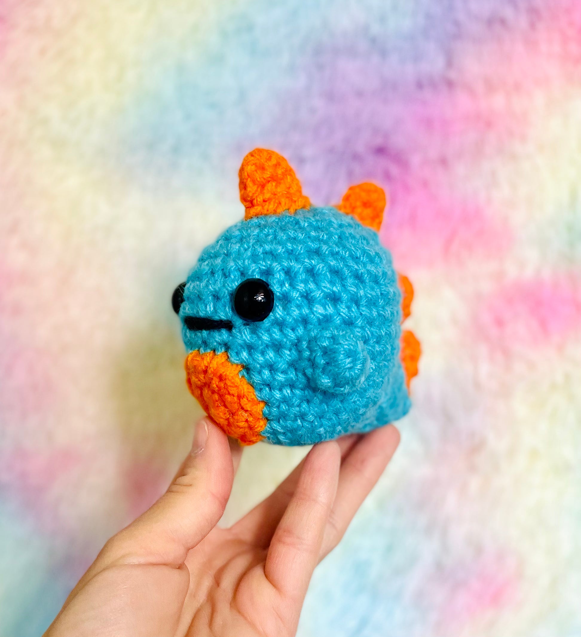 CROCHET BOX Beginners Crochet Kit: Puffer Fish Crochet