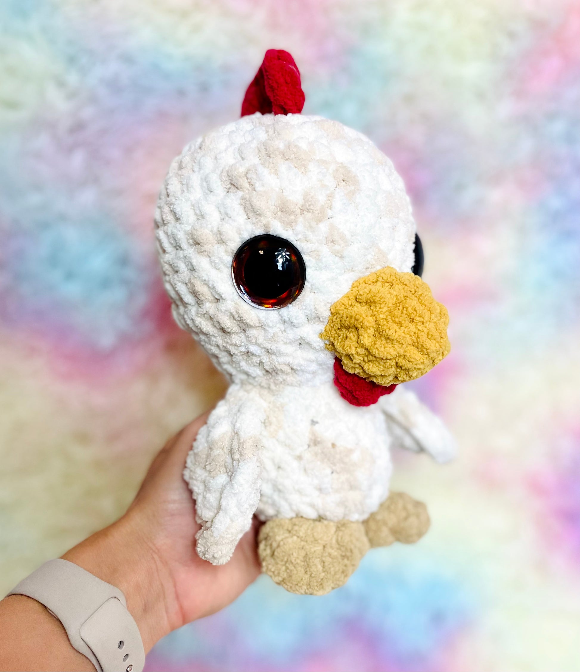 crochet chicken cute