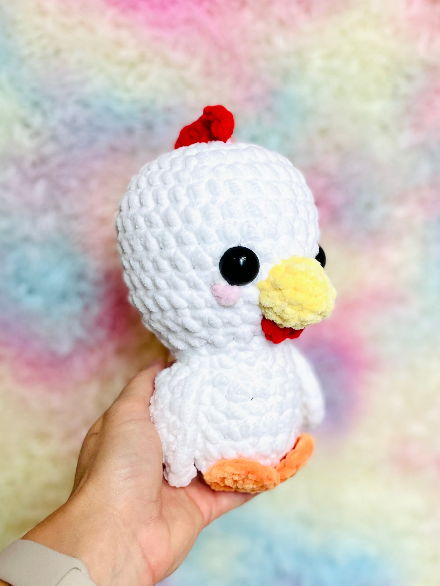cute chicken crochet pattern