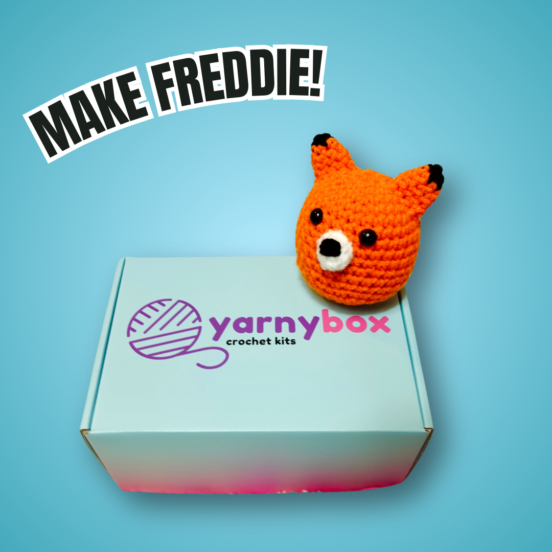 Freddie the Fox Complete Crochet Kit | Beginner friendly