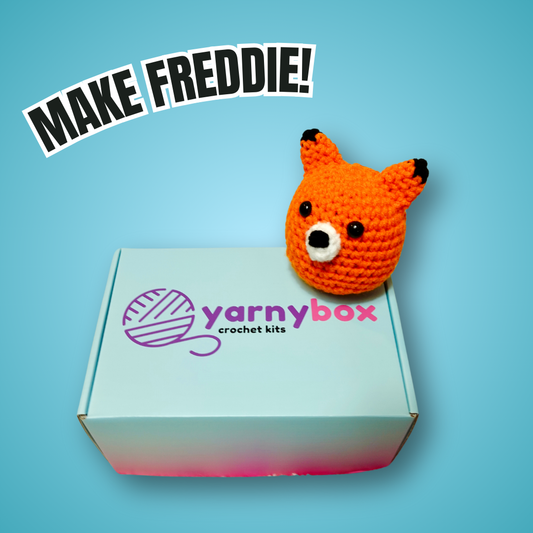 Freddie the Fox Complete Crochet Kit | Beginner friendly