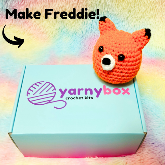 Freddie the Fox Complete Crochet Kit | Beginner friendly