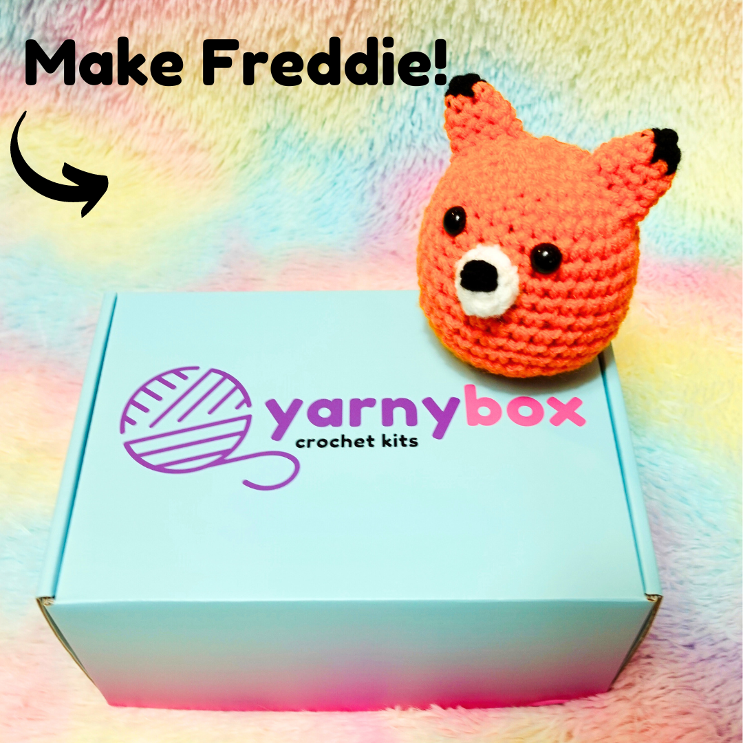 Freddie the Fox Complete Crochet Kit | Beginner friendly