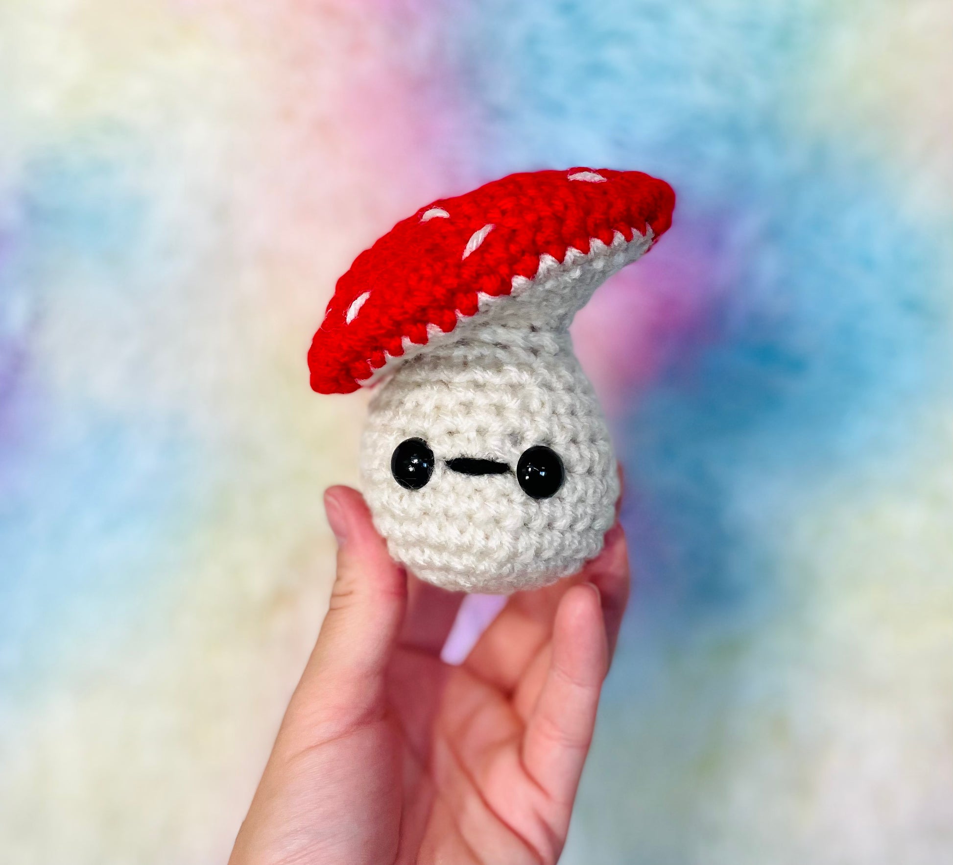 How to Crochet Cute Mushrooms  Beginner Crochet DIY 