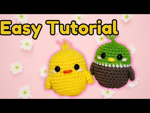 baby duck crochet tutorial