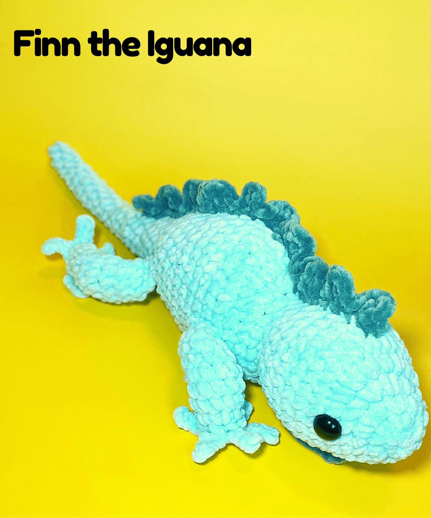Iguana Crochet Pattern