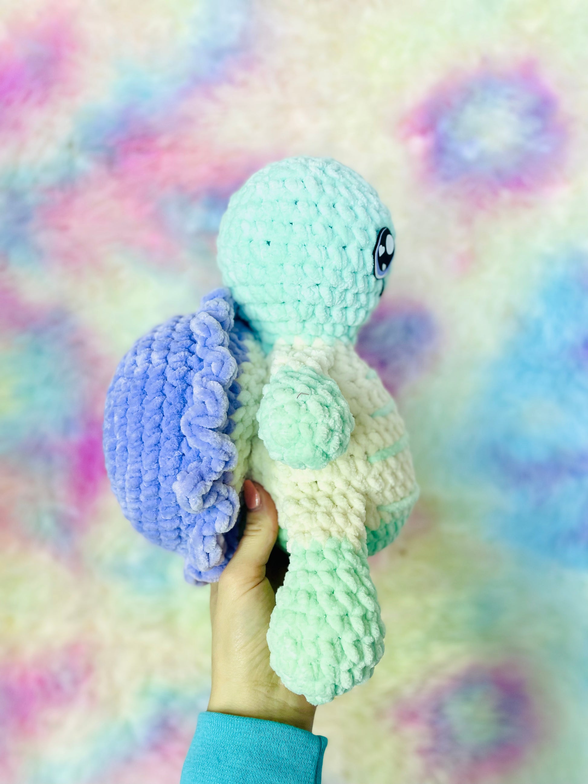 Crochet pattern for baby turtle