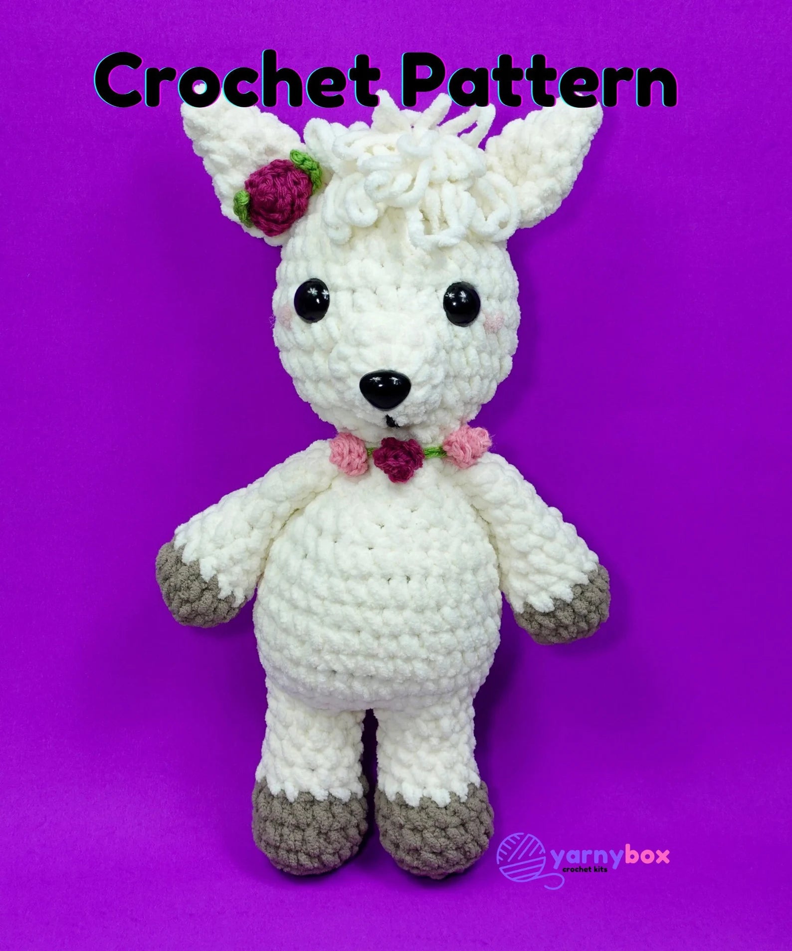 llama crochet pattern
