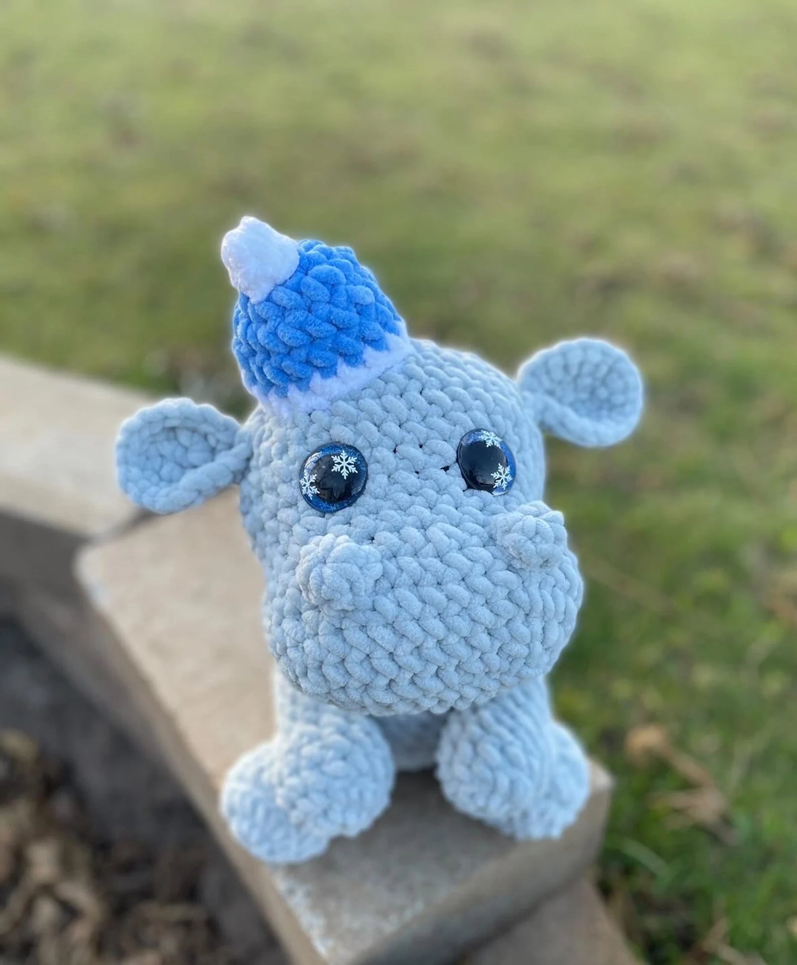 Hippo Crochet Pattern